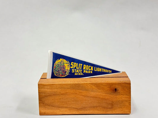 Split Rock Lighthouse Pennant Sticker: MN State Park, Waterproof