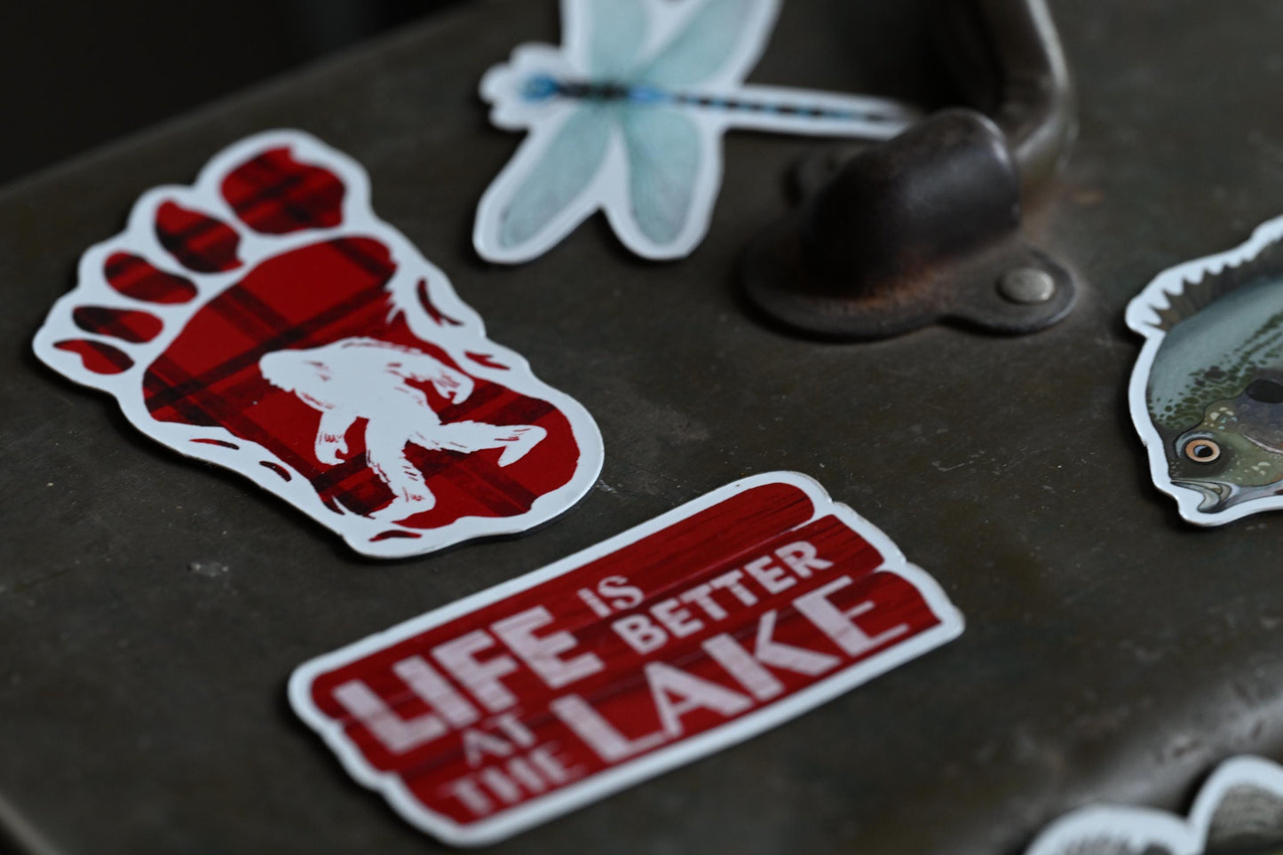 Bigfoot Magnet: Gift | Hand-Drawn Magnet