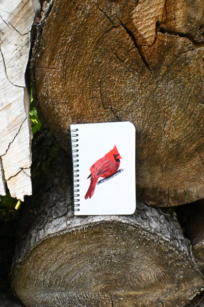 Cardinal Hand-Drawn Notebook