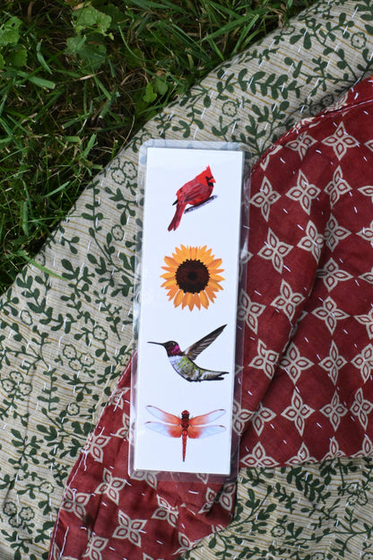 Nature Laminated Bookmark