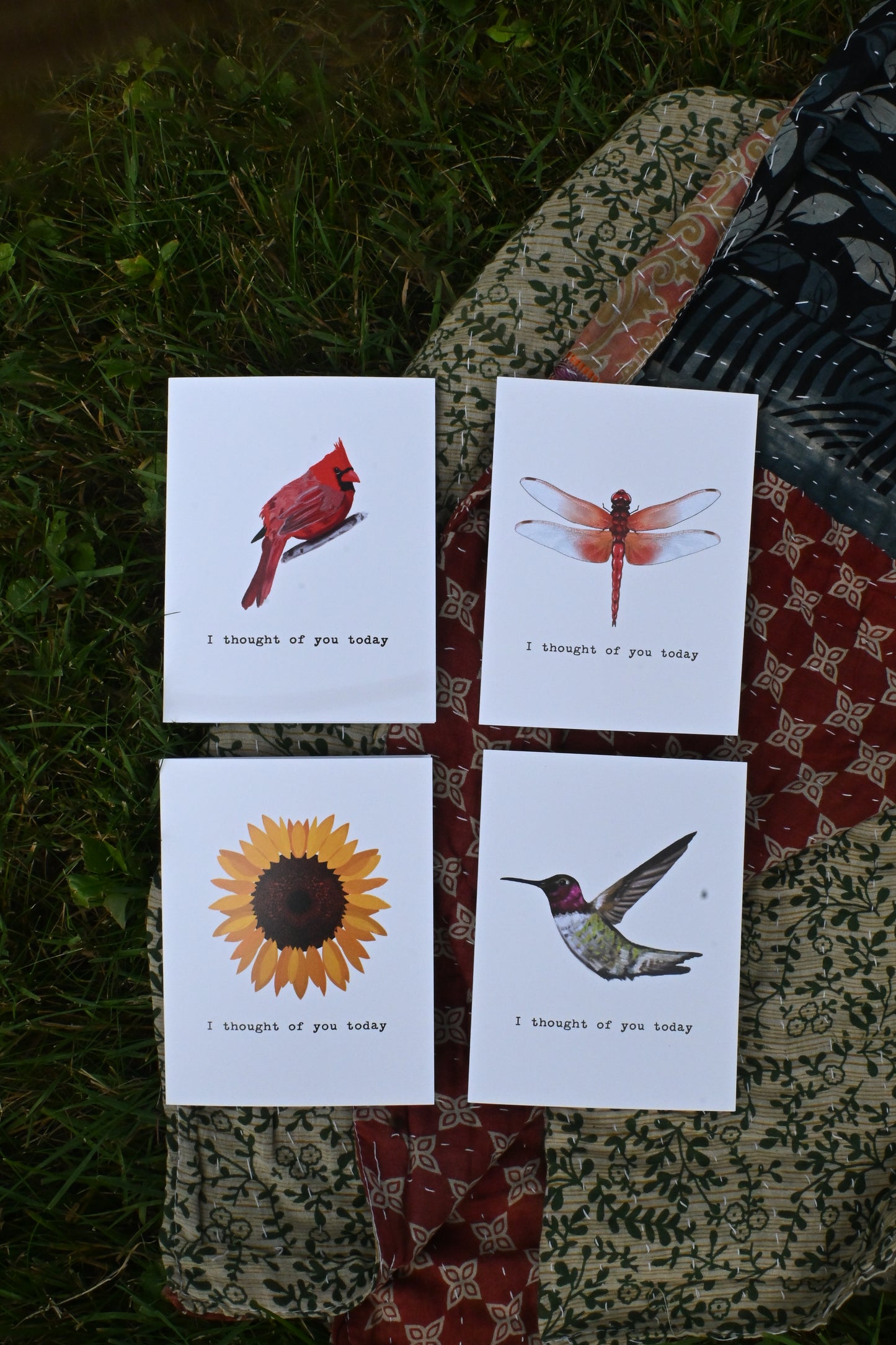 I Thought of You Today Nature Card Collection