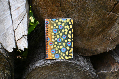 Brook Trout Notebook | Spiral 4 x 6 Laminated Journal