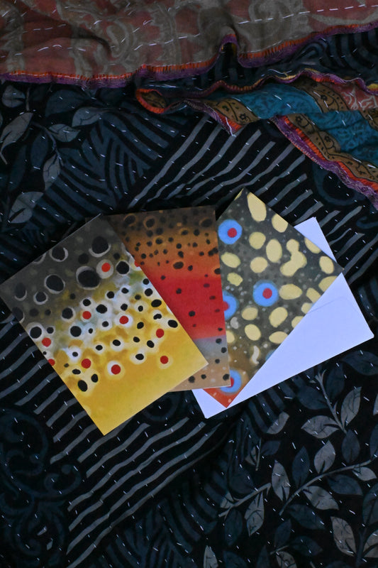 3 Pack Trout Cards with Envelopes