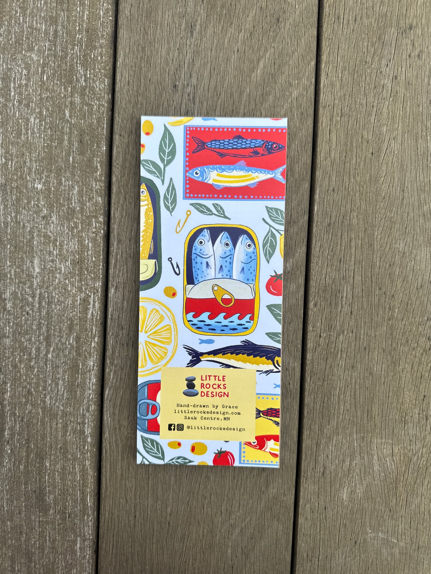 Tinned Fish Notepad