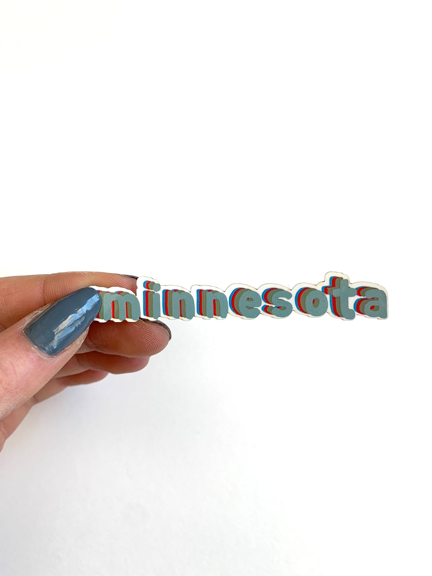 Retro Minnesota Sticker: Waterproof Laptop Decal