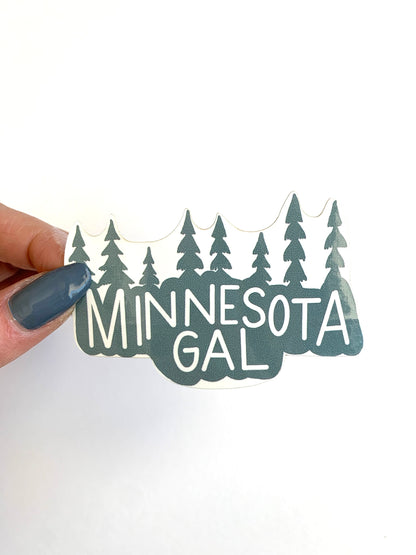 Minnesota Gal Sticker: Waterproof Laptop Decal