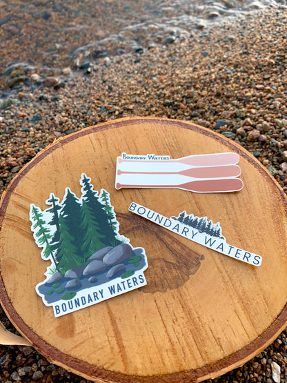 Boundary Waters Sticker Pack: Waterproof Outdoor Decals
