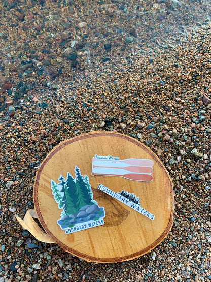 Boundary Waters Sticker Pack: Waterproof Outdoor Decals