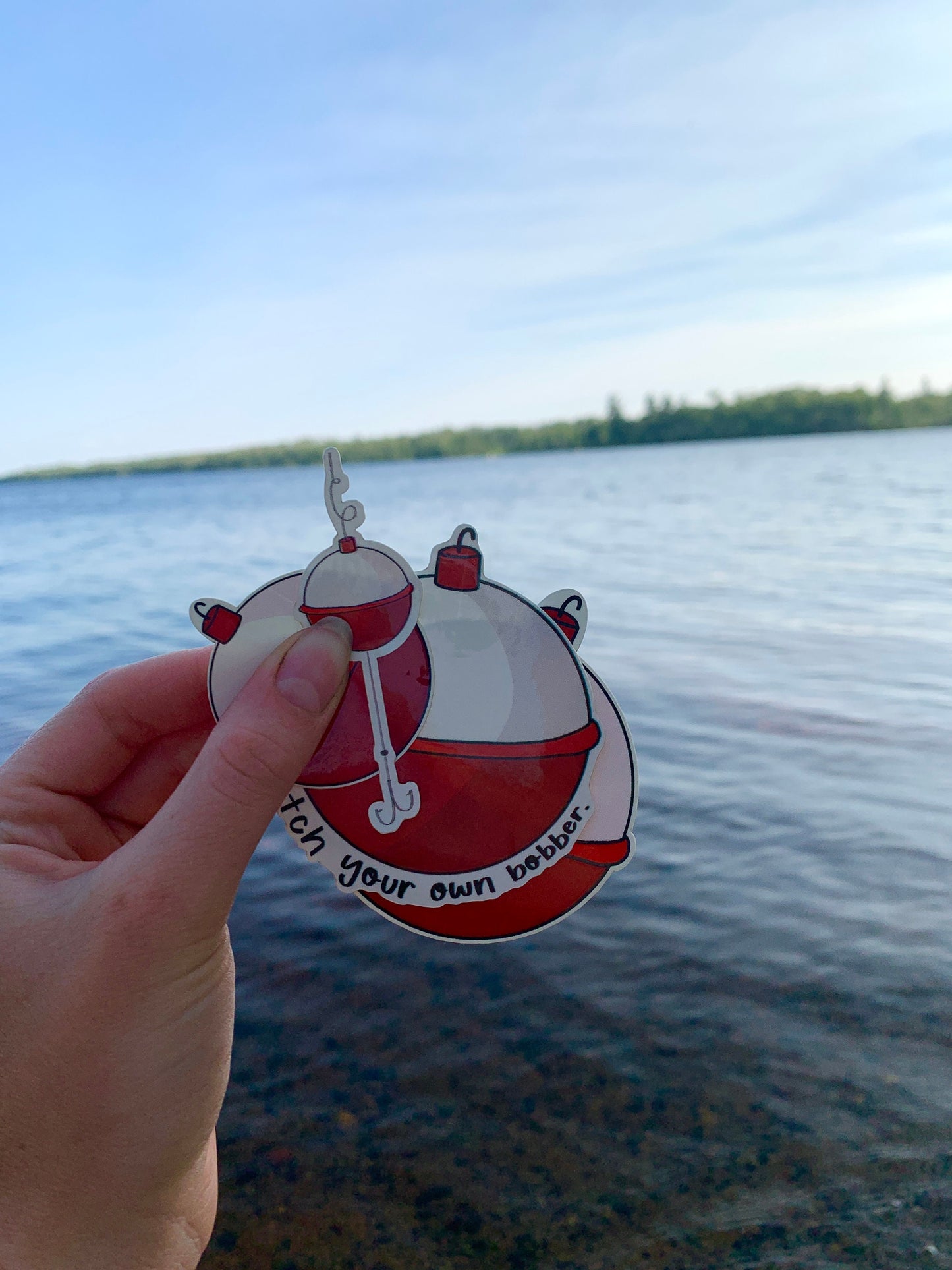Bobber Sticker Pack: Waterproof Fishing Decals