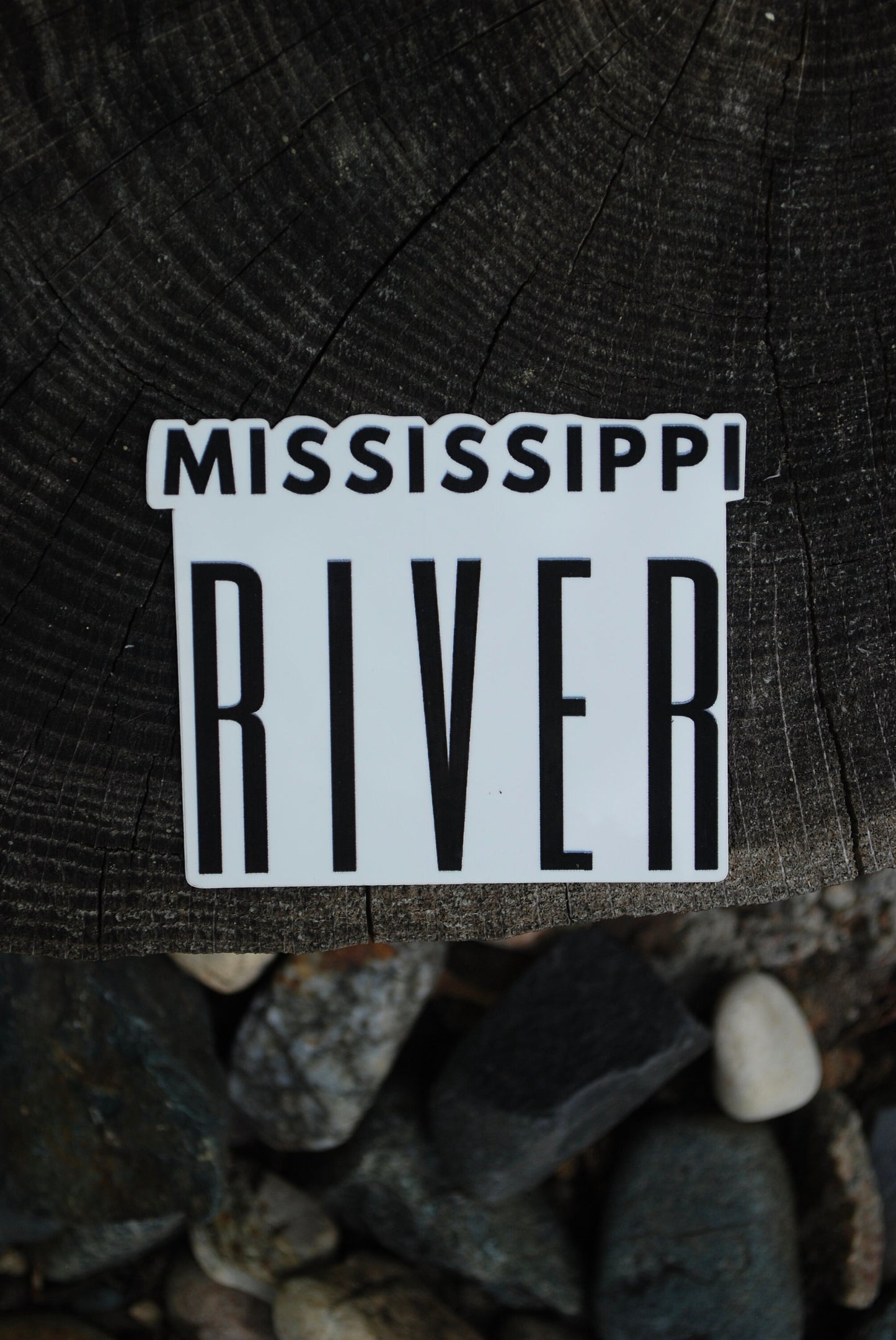Mississippi River Sticker: Waterproof Vinyl Decal