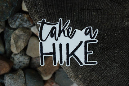Take A Hike Sticker: Waterproof Nature Decal