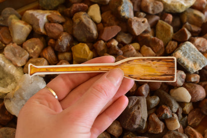 Vintage Oar Sticker: Waterproof Paddling Decal