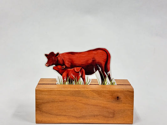 Cow Sticker Pack: Waterproof Farm Animal Decals