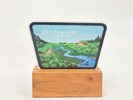 Whitewater State Park Sticker: Minnesota Waterproof Laptop Decal