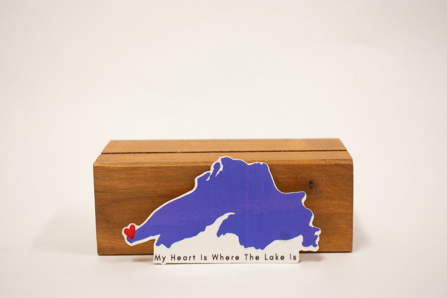 Lake Superior Sticker: Hand-Drawn Waterproof Travel Decal