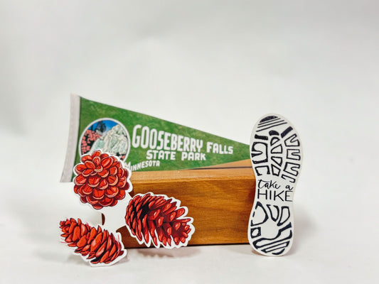 Gooseberry State Park Sticker Pack: Minnesota Nature Decals