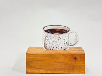 Coffee Mug Sticker: Waterproof Camping Decal