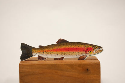 Rainbow Trout Sticker: Waterproof Vinyl Decal for Laptop, Gear