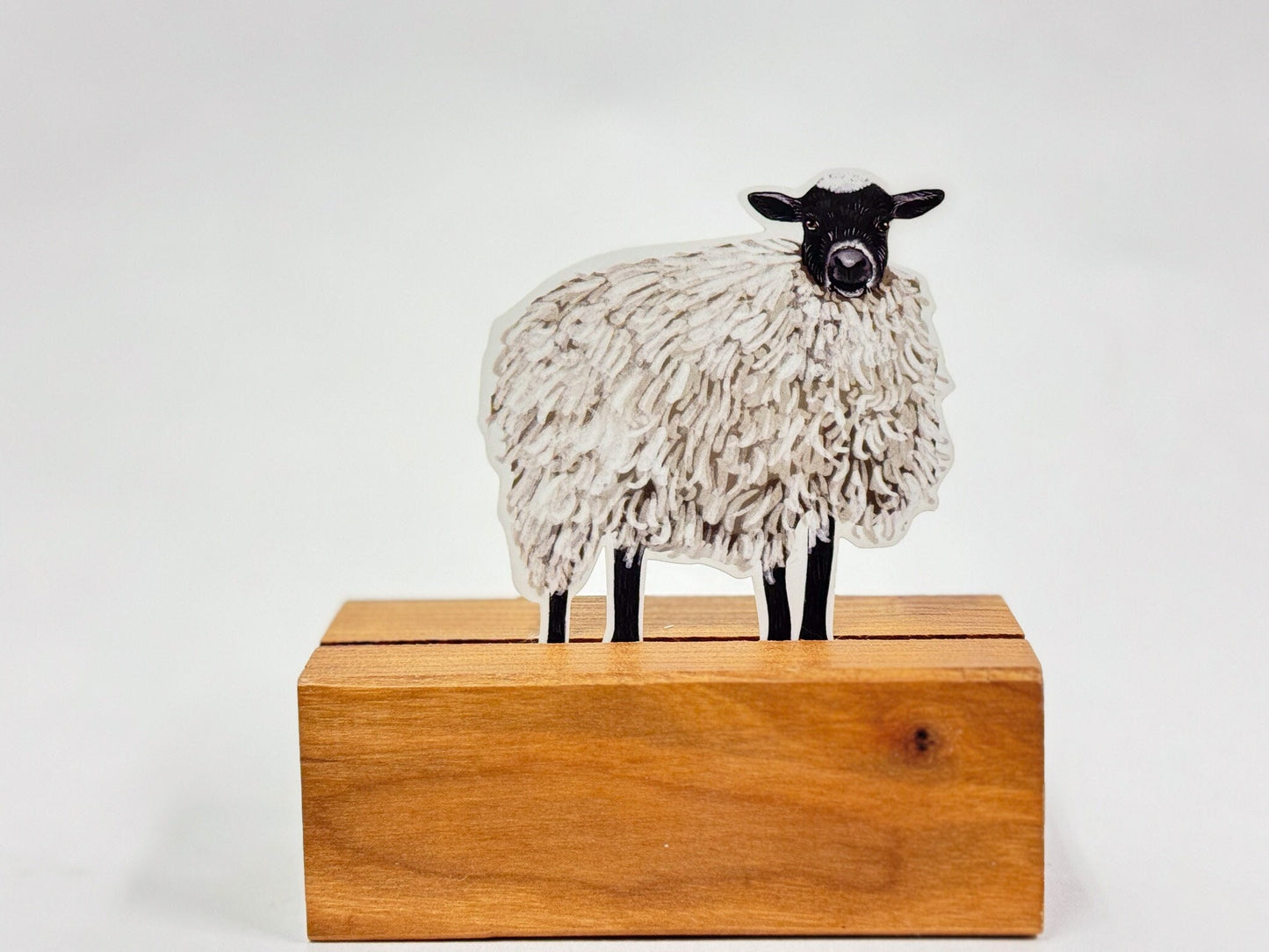 Sheep Sticker: Waterproof Farm Animal Decal