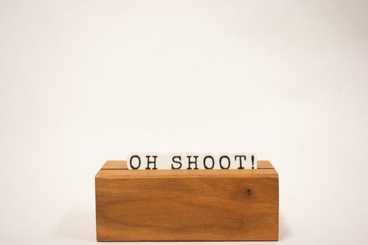 Oh Shoot Sticker | Midwest Sticker | Waterproof Sticker | Funny Gift | Laptop Sticker | Best Friend Gift Decal | Midwest Saying Label