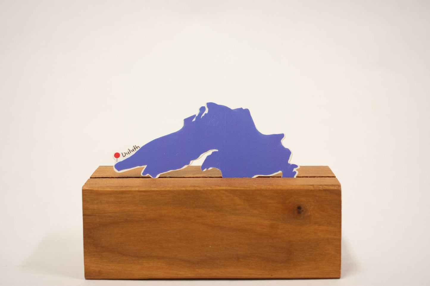 Lake Superior Duluth MN Sticker: Waterproof Travel Decal