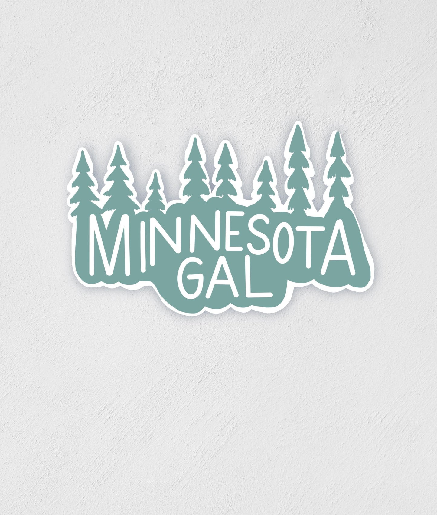 Minnesota Gal Sticker: Waterproof Laptop Decal