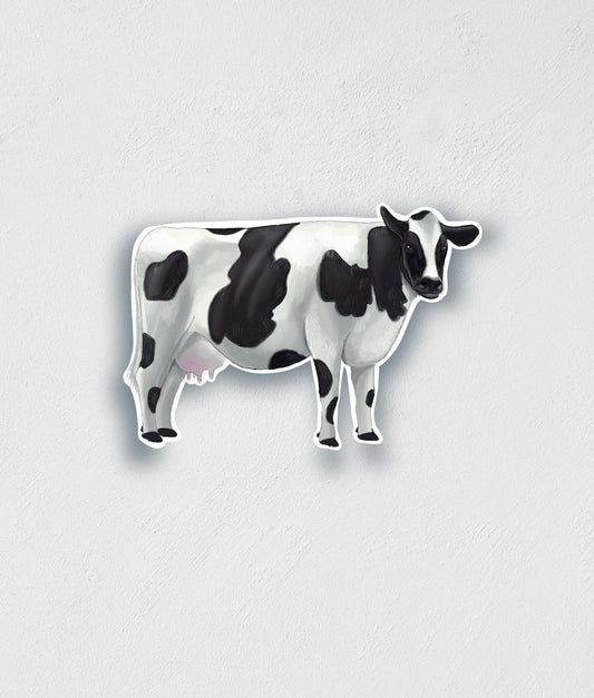 Cow Sticker: Waterproof Farm Animal Decal
