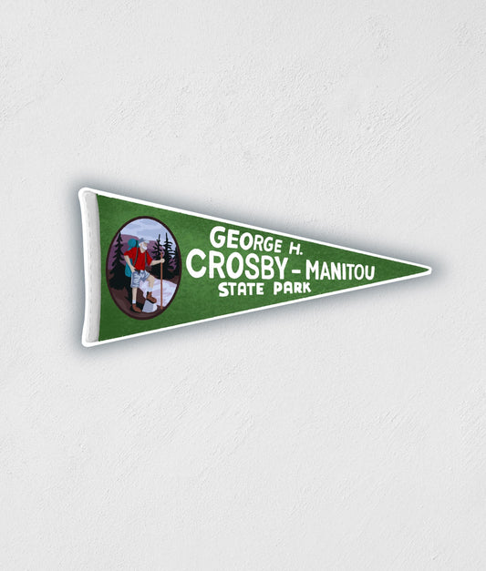 George H. Crosby State Park Sticker: Waterproof Travel Decal