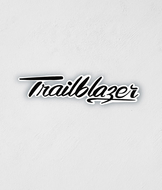 Trailblazer Sticker: Waterproof Vinyl Decal