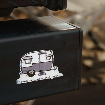 Chickadee Bird Sticker: Waterproof Gloss Decal for Laptop, Car, and Outdoor Gear