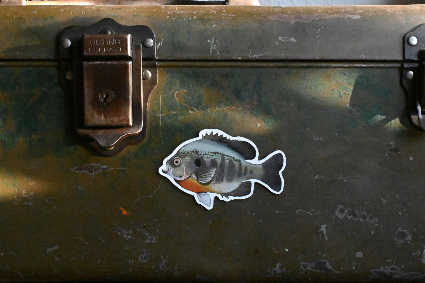Magnet Sunfish | Bluegill Magnet | Fishing | Fisherman Gift | Little Rocks Design