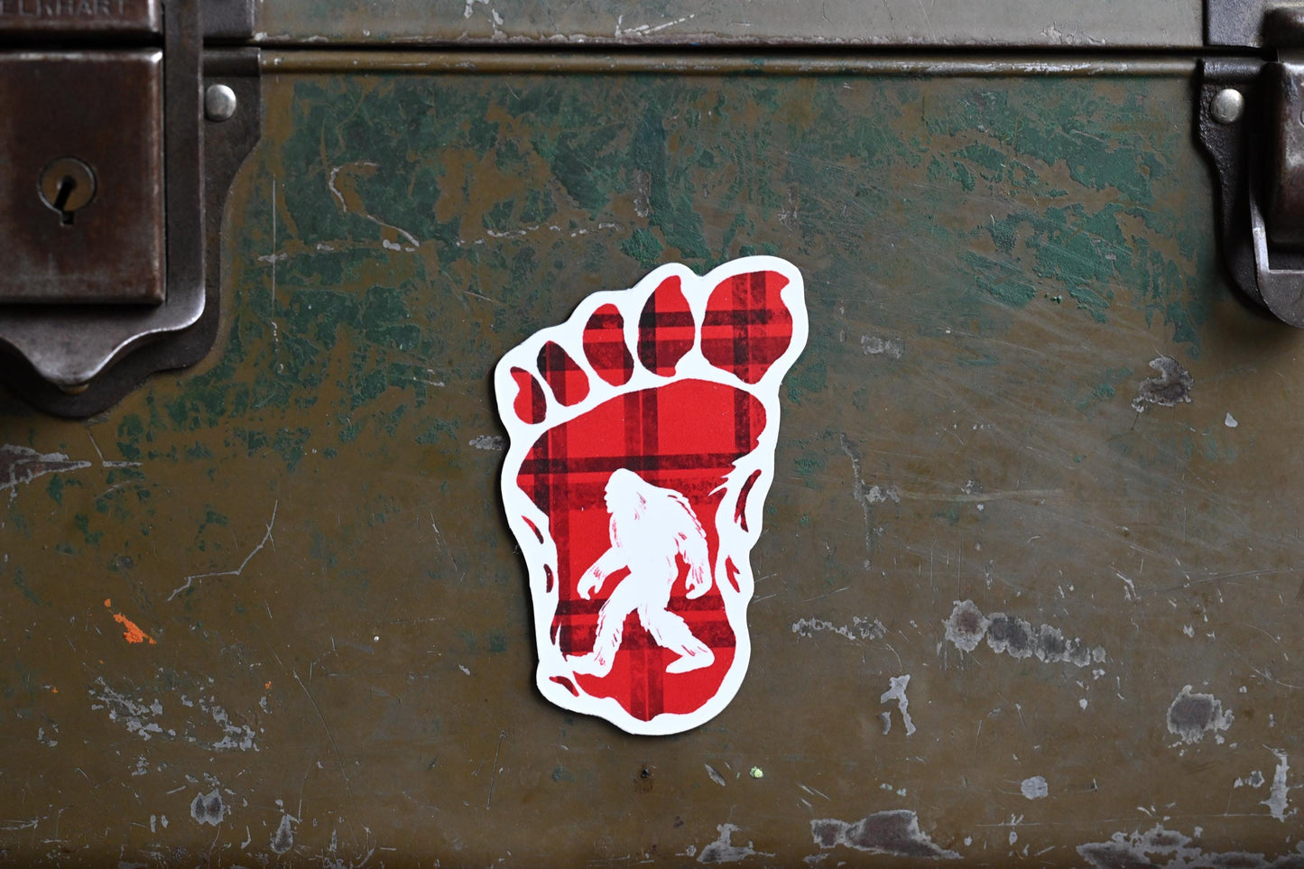 Bigfoot Magnet: Gift | Hand-Drawn Magnet