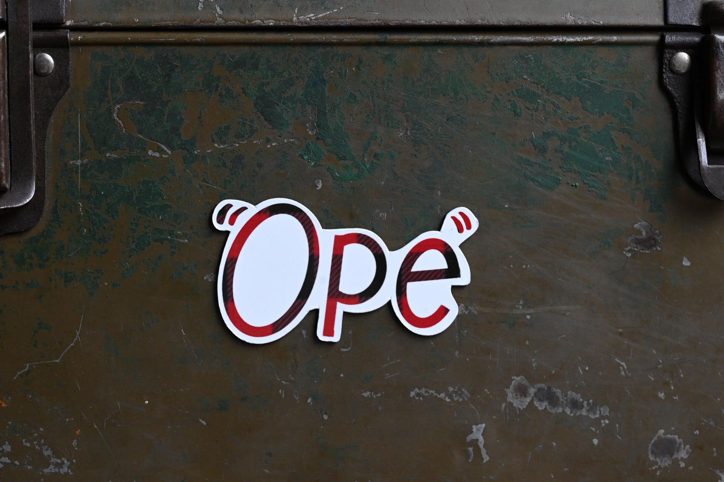 Ope Magnet: Hand-Drawn MN Slang, Midwest Phrases