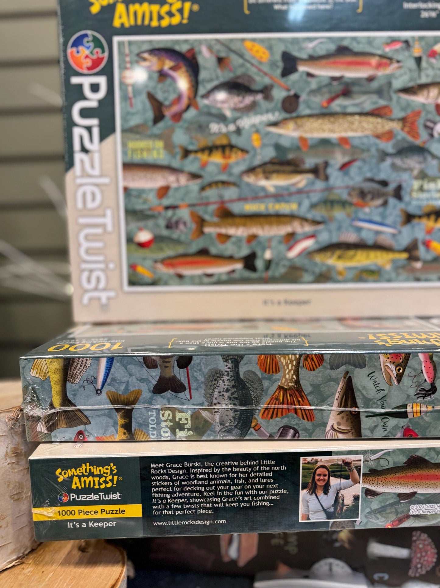 PuzzleTwist Fishing Puzzle | 1000 Piece Challenge