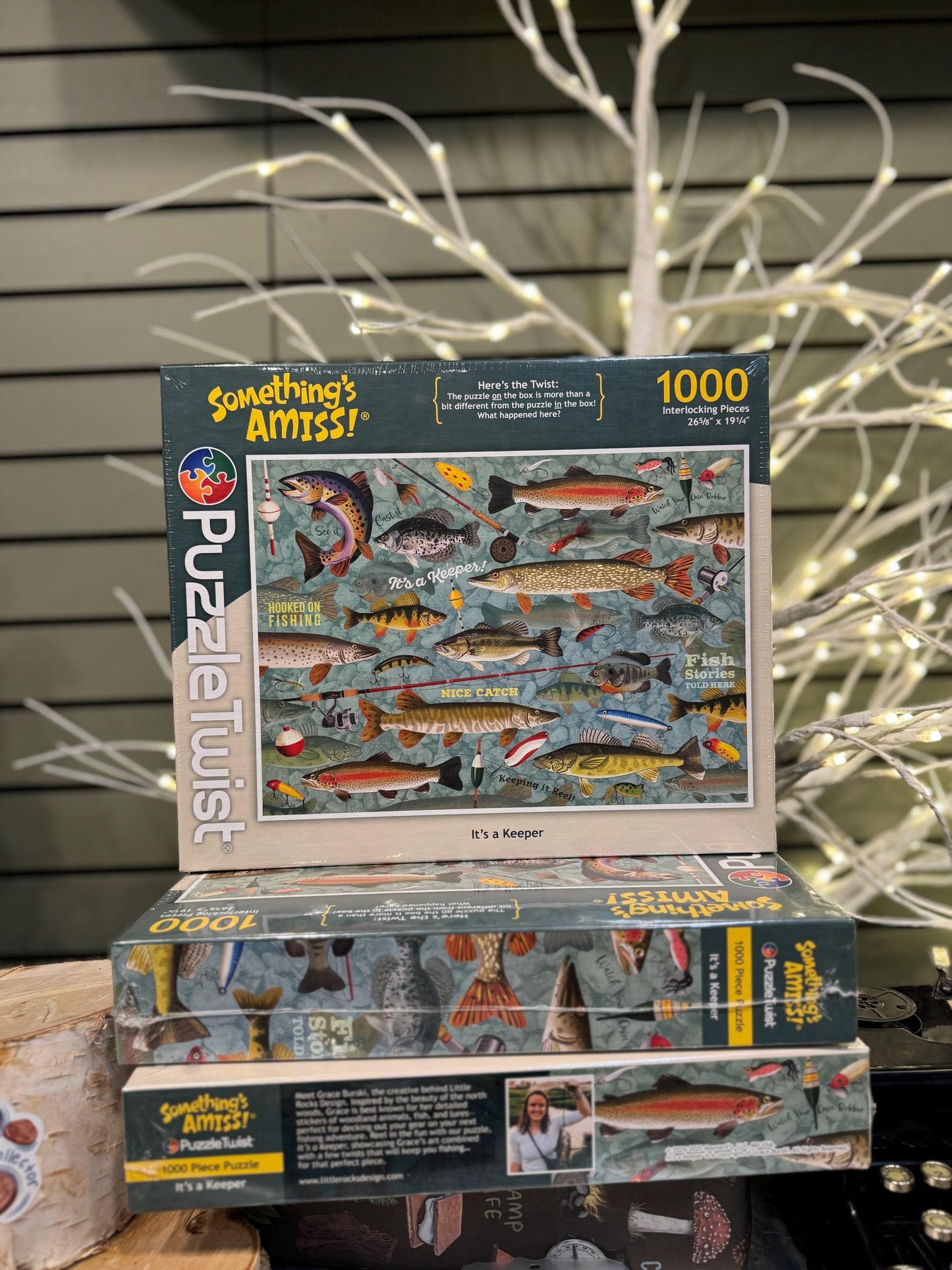 PuzzleTwist Fishing Puzzle | 1000 Piece Challenge