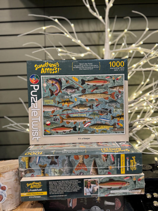 PuzzleTwist Fishing Puzzle | 1000 Piece Challenge
